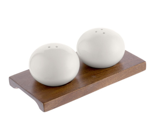 Набор из солонки и перечницы Piacente, белый