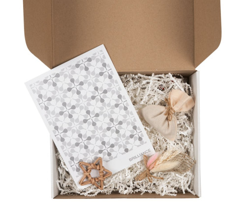 Набор для упаковки подарка Adorno, белый