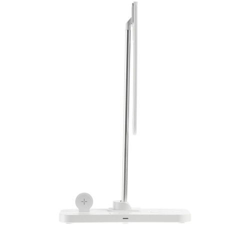 Настольная лампа с беспроводной зарядкой Power Light, белая