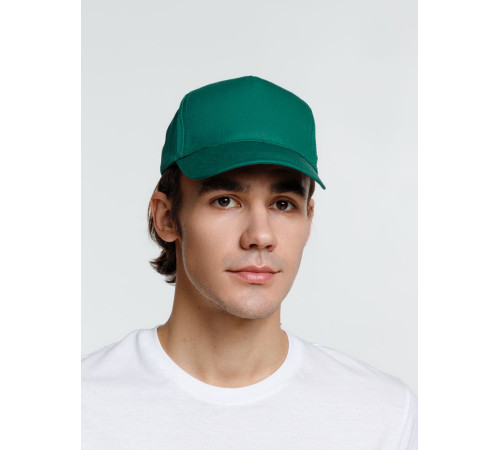 Бейсболка Promo, темно-зеленая