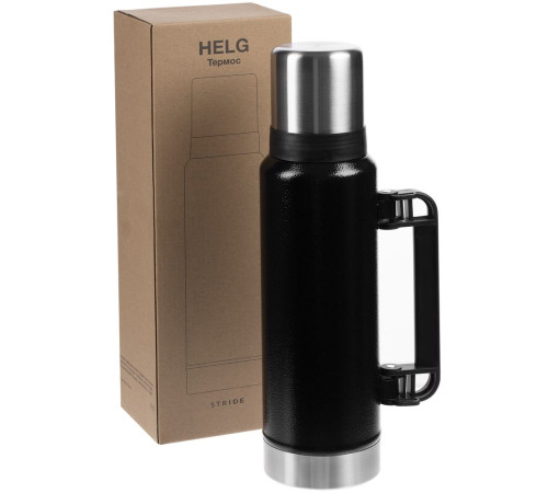 Термос Helg, черный