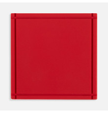 Лейбл из ПВХ Dzeta, L, красный