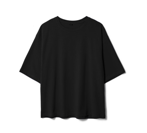 Футболка унисекс оверсайз Street Vibes, черная