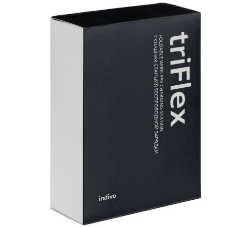 Складная станция беспроводной зарядки triFlex, черная