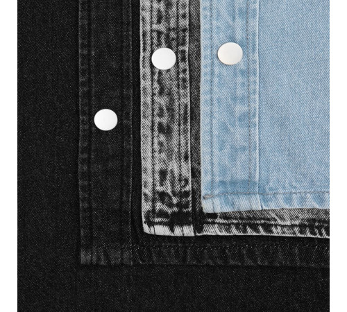 Куртка джинсовая O3, черная