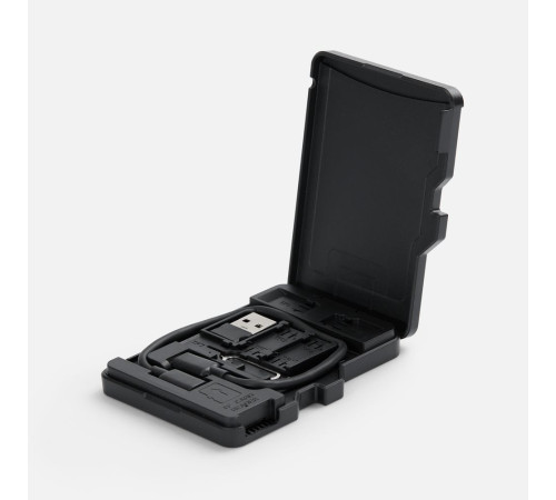 Футляр для карт памяти и SIM-карт Multitask, черный