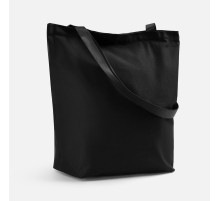 Шопер B5, черный с черными ручками