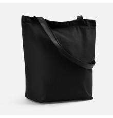 Шопер B5, черный с черными ручками