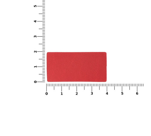 Лейбл Listra Latte, XS, красный