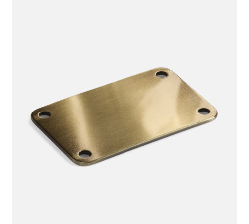 Шильдик металлический Furo, бронзовый