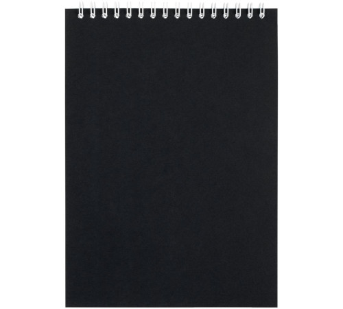 Блокнот Dali в клетку, черный