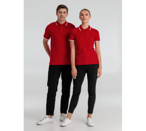 Рубашка поло женская Practice Women 270, белая с темно-синим