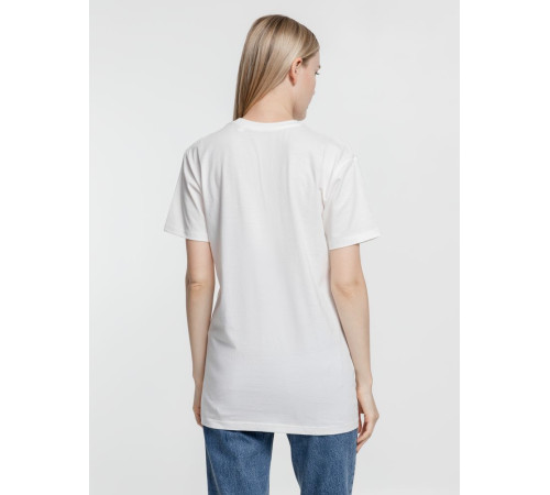 Футболка унисекс T-Bolka 160, белая (теплый оттенок)