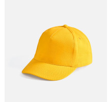 Бейсболка Long Beach, желтая