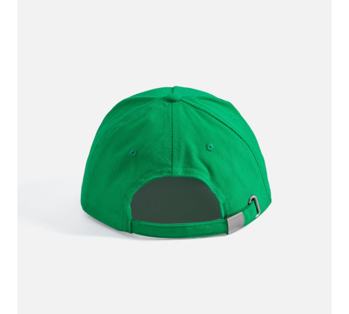 Бейсболка Long Beach, ярко-зеленая с белым
