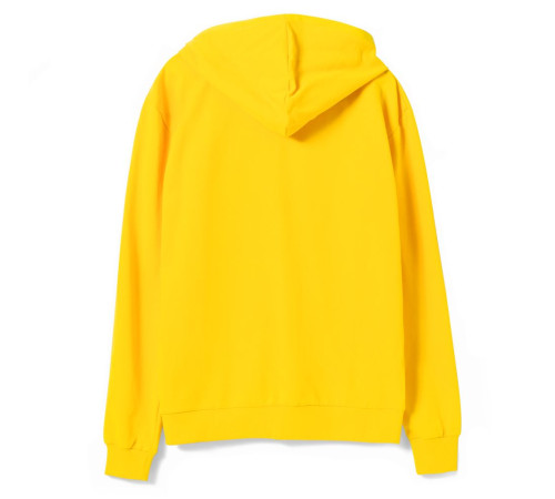 Толстовка на молнии с капюшоном Unit Siverga, желтая