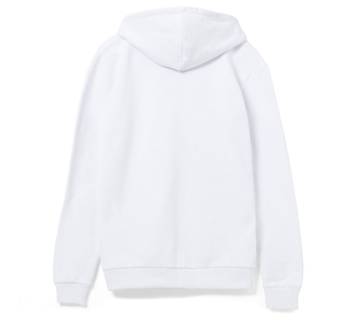 Толстовка на молнии с капюшоном Unit Siverga Heavy, белая