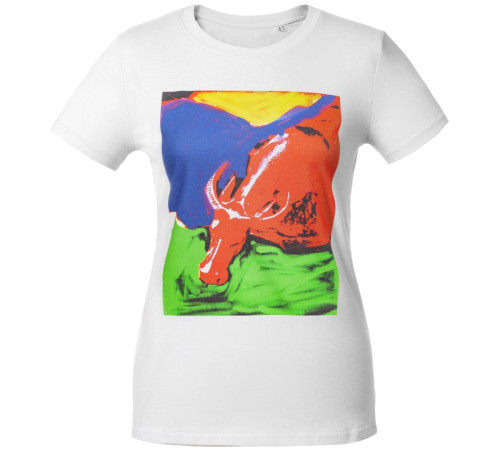 Футболка женская Toro, белая