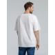 Футболка оверсайз «Чистая соль», молочно-белая