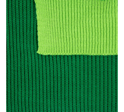 Шарф Snappy, зеленый с салатовым