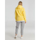 Толстовка с капюшоном унисекс King, желтая