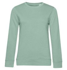 Свитшот женский BNC Inspire (Organic), серо-зеленый