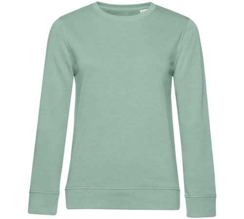 Свитшот женский BNC Inspire (Organic), серо-зеленый