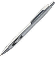 Ручка шариковая Barracuda, серебристая