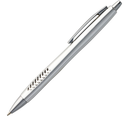 Ручка шариковая Barracuda, серебристая