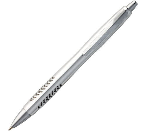 Ручка шариковая Barracuda, серебристая