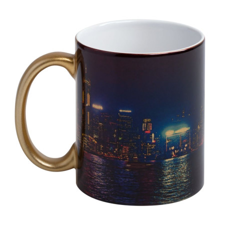 Кружка Ore для сублимационной печати, золотистая