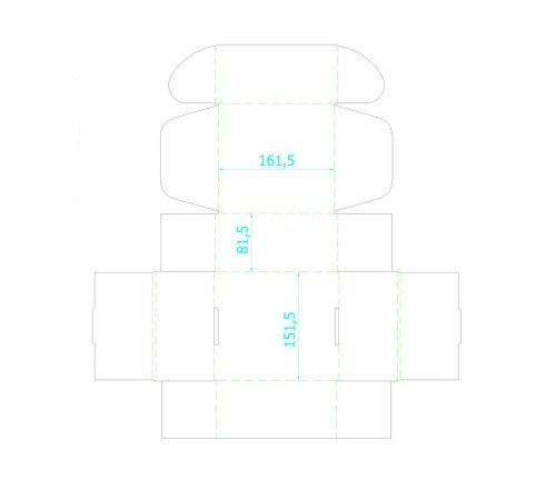 Коробка Piccolo, белая