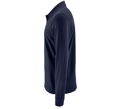 Рубашка поло мужская с длинным рукавом Perfect LSL Men, темно-синяя