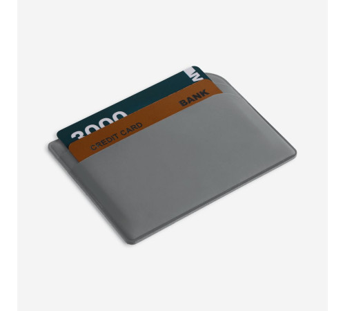 Чехол для карточек Dorset, серый