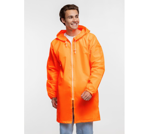 Дождевик Rainman Zip, оранжевый неон