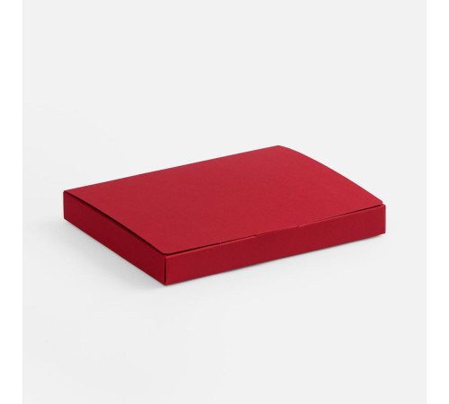 Коробка самосборная Flacky, темно-красная