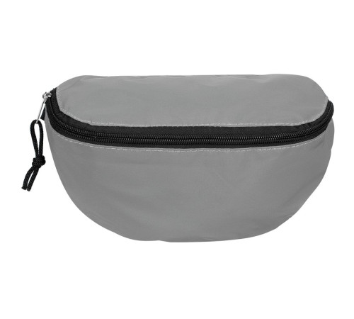 Поясная сумка Manifest из светоотражающей ткани, серая