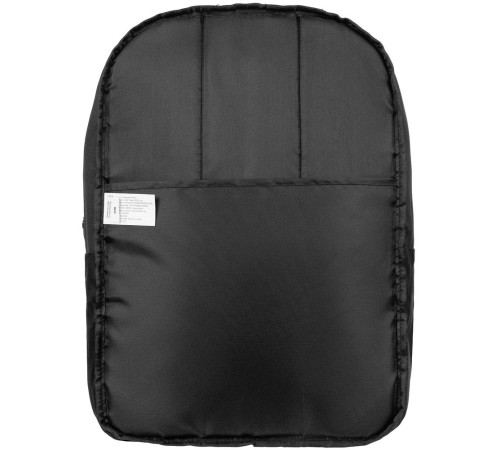 Рюкзак Patch Catcher с карманом из липучки, черный