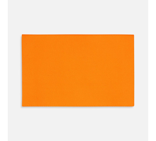 Лейбл тканевый Epsilon, XL, оранжевый неон