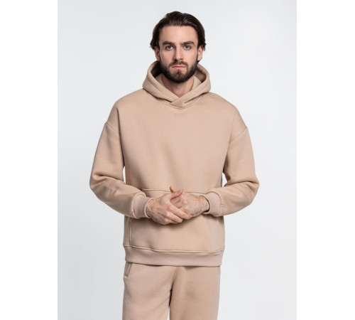 Худи Kulonga Oversize, бежевое (песочное)