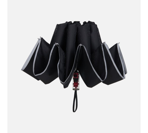 Зонт наоборот складной Futurum, черный