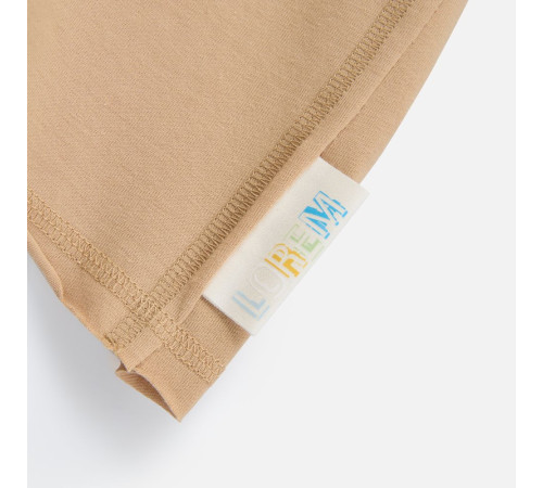 Лейбл хлопковый Doni, L, беленый