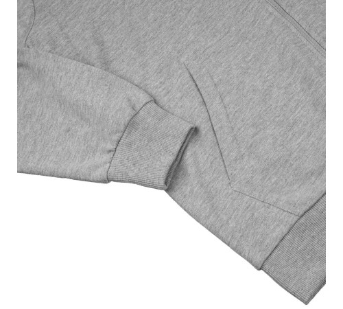 Толстовка на молнии с капюшоном Siverga 2.0, серый меланж