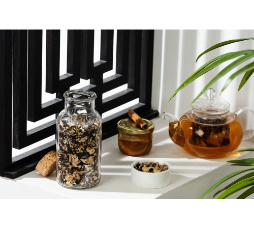 Чай «Сокочай», черный с имбирем, корицей и медом