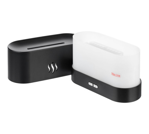 Увлажнитель-ароматизатор с имитацией пламени Fuego ver.2, черный