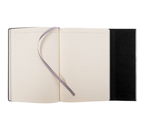 Ежедневник Petrus Flap, недатированный, черный