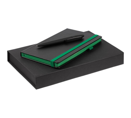 Набор Ton, черный с зеленым