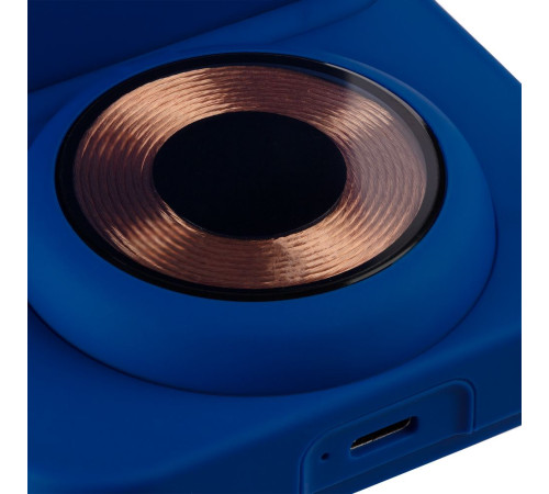 Зарядная станция с подсветкой Cooper Duo, синяя