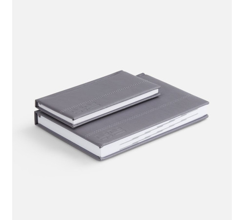 Еженедельник Baza, датированный, серый