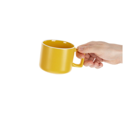 Чашка Fusion, ver.2, желтая